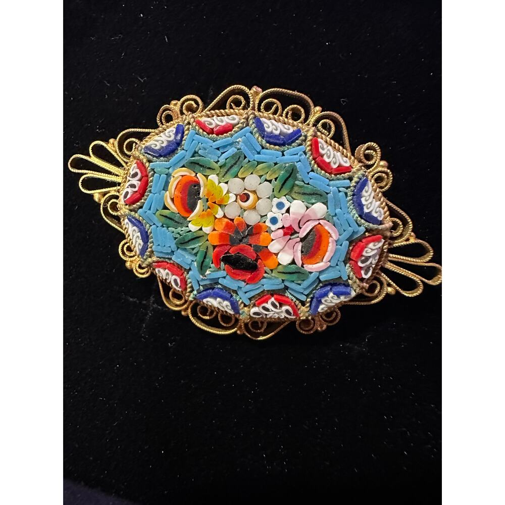 Vintage Italian Micro Mosaic